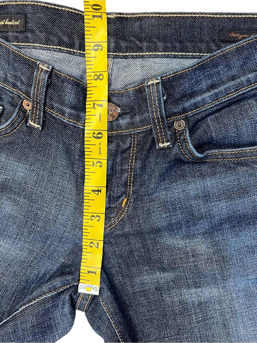 Citizens of Humanity Margo #085 jeans size 26 stretch low waist boot cut Y2K - Picture 11 of 12